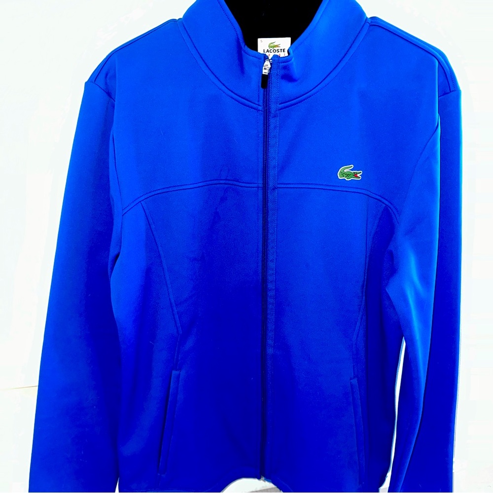 Lacoste zip up. Men’s M-L.